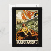 Carte Postale Handicapés sans voix (Devant / Derrière)