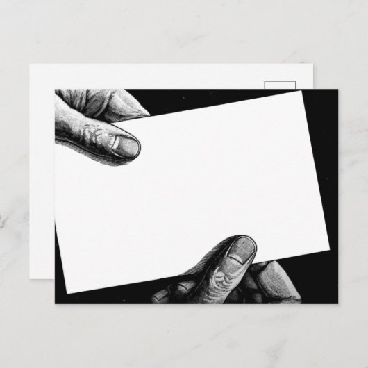 Carte postale "Hands-On" (Devant / Derrière)