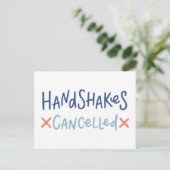 Carte Postale Handshakes annulés (Debout devant)