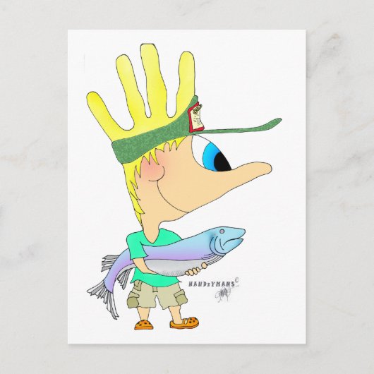 Carte Postale HANDzYMANS (Devant)