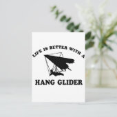 Carte Postale Hang Glider Vector conceptions (Debout devant)