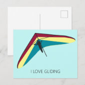 Carte Postale Hang Gliding (Devant / Derrière)