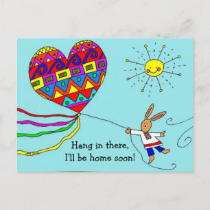 Carte Postale Hang in There Ukrainian Folk Art, Vera Trembach