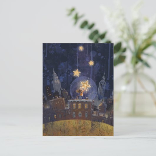 Carte Postale Hanging Stars Art Matte (Debout devant)