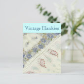 Carte postale Hankies vintages (Debout devant)