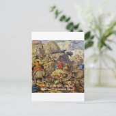 Carte Postale Hannibal Barca & Army & Quota Venin & Cards (Debout devant)