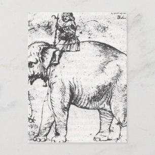 Carte Postale Hanno, les papes Leo X Elephant par Raphael