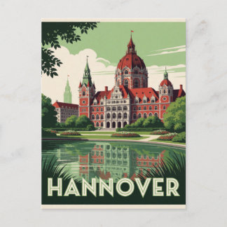 Carte Postale Hannover Germany Royal Gardens And City History 🧭