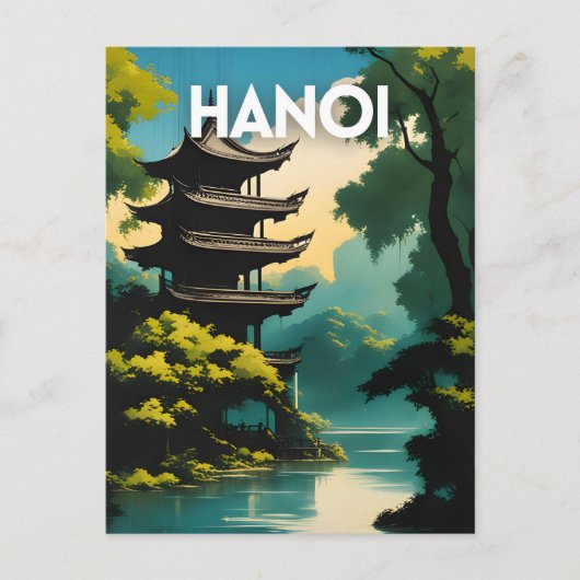 Carte Postale Hanoï (Devant)
