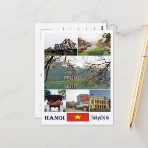 Carte Postale Hanoi - Mosaïque - Vietnam -