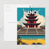 Carte Postale Hanoi Vietnam (Devant / Derrière)