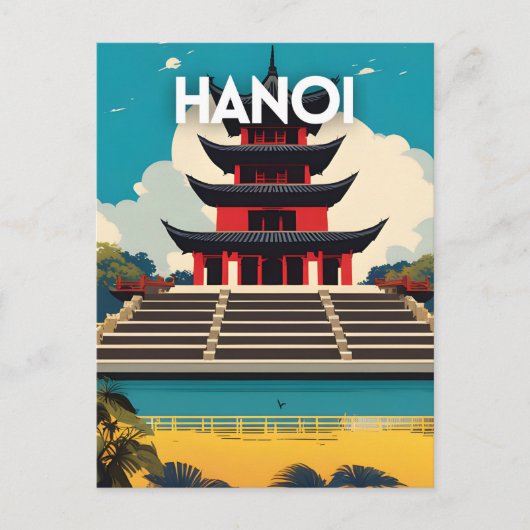 Carte Postale Hanoi Vietnam (Devant)