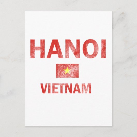 Carte Postale Hanoï Vietnam Designs (Devant)