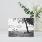 Carte Postale Hanoi Vietnam, Vélo & Baie Lac Lénine Mau Parc (Debout devant)