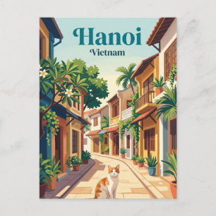 Carte Postale Hanoi, Vietnam Viêt Nam