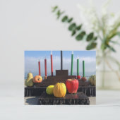 Carte Postale Hanouka  (Debout devant)