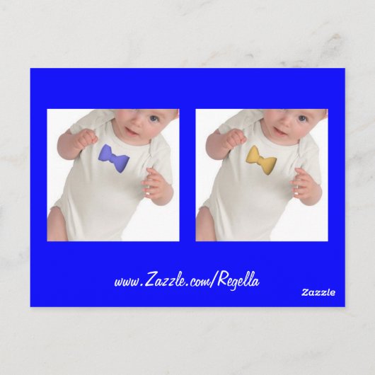 Carte postale Hanoukah (Dos)