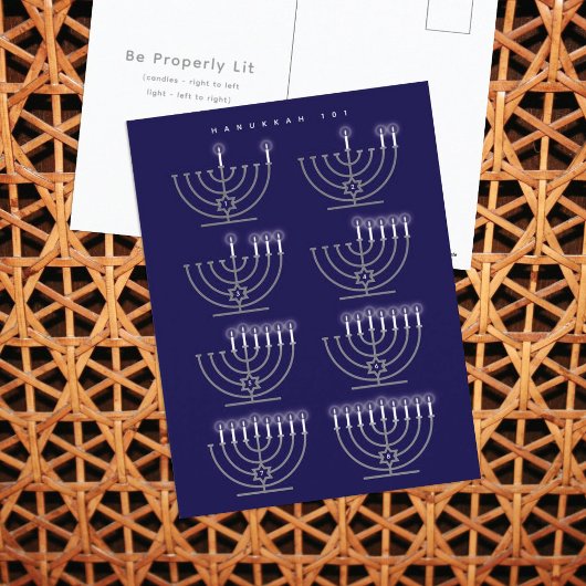 Carte postale Hanoukka 101 Holiday