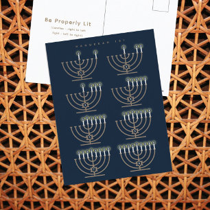 Carte postale Hanoukka 101 Holiday