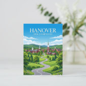 Carte Postale Hanover États-Unis (Debout devant)