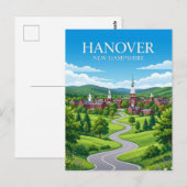 Carte Postale Hanover États-Unis (Devant / Derrière)