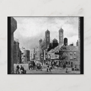 Carte Postale Hanover Street avec Duke Street, vers 1858