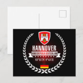Carte Postale Hanovre (Devant / Derrière)