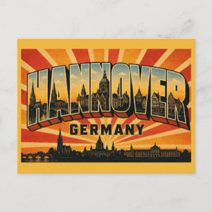 Carte Postale Hanovre Allemagne Neues Rathaus