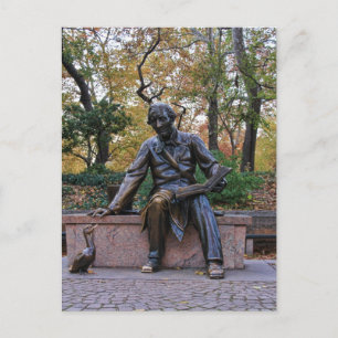Carte Postale Hans Christian Andersen, Central Park, NYC
