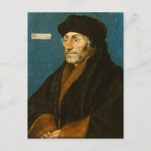 Carte Postale Hans Holbein le Jeune Erasme de Rotterdam