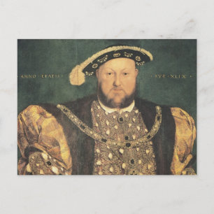 Carte Postale Hans Holbein le jeune Henri VIII