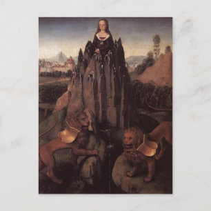 Carte Postale Hans Memling - Allégation avec une vierge