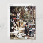 Carte postale Hansel et Gretel (Devant / Derrière)