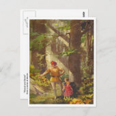 Carte Postale hansel & Gretel (Devant / Derrière)