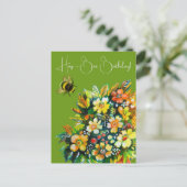 Carte Postale Hap - Anniversaire des abeilles (Debout devant)