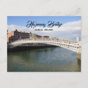 Carte postale Ha'penny Bridge Dublin Ireland