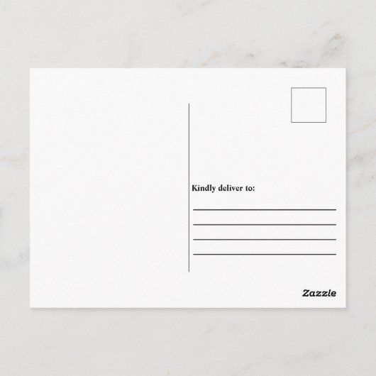 Carte Postale Happiness A Bold Abstrait Statement (Dos)