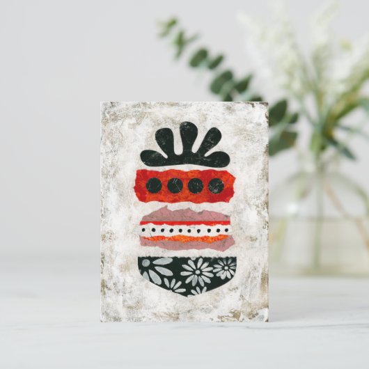 Carte postale Happiness Matters - Art Abstrait (Debout devant)