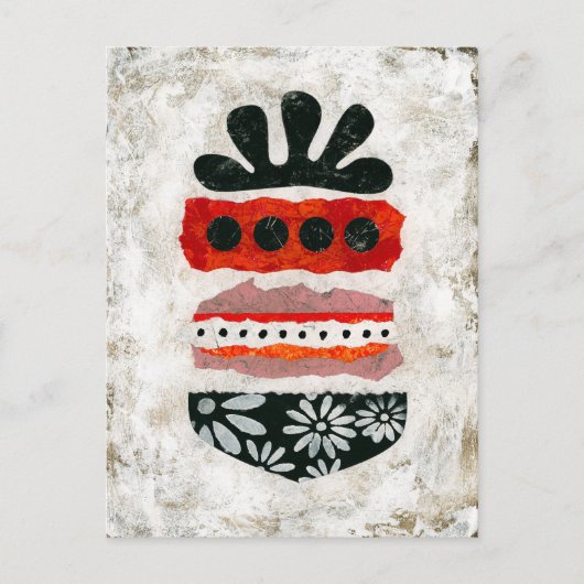 Carte postale Happiness Matters - Art Abstrait (Devant)