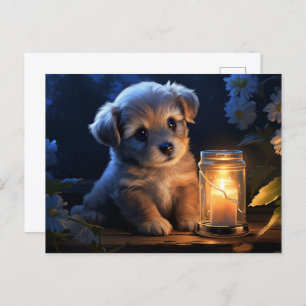 Carte postale Happiness on Four Paws