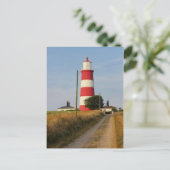 Carte Postale Happisburgh Lighthouse Nord Norfolk (Debout devant)