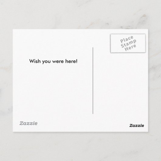 Carte Postale Happy (Dos)