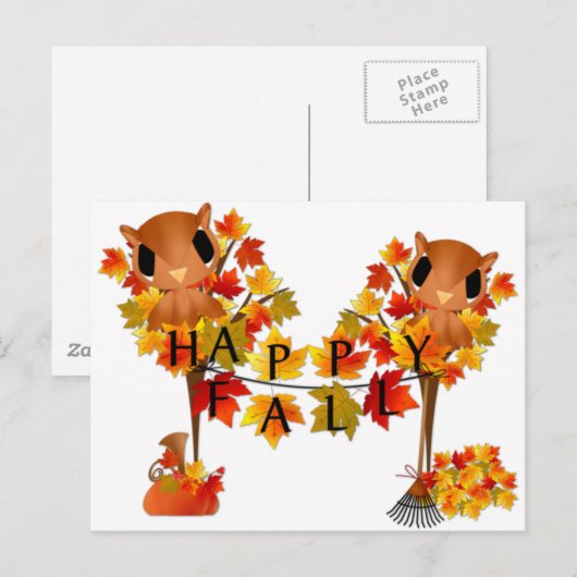 Carte Postale Happy (Devant / Derrière)