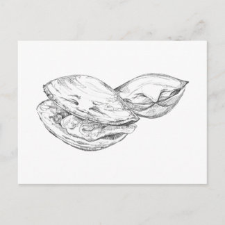 Carte postale Happy As A Clam