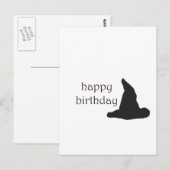 Carte Postale happy birthday (Devant / Derrière)