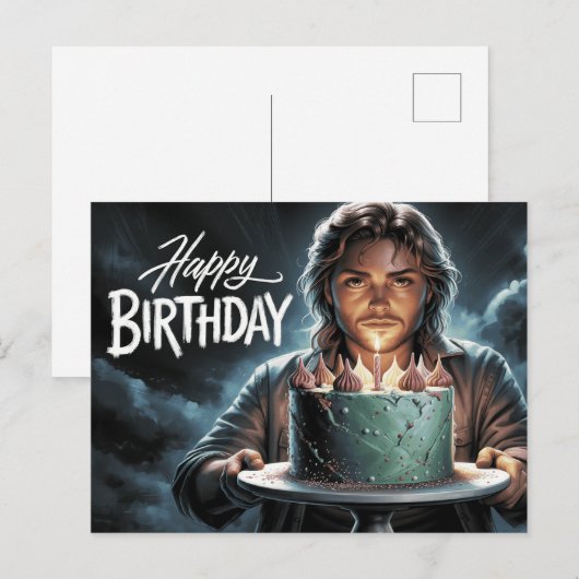 Carte Postale Happy Birthday 2026 (Devant / Derrière)