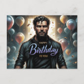 Carte Postale Happy Birthday 2026 -5 (Devant)