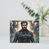Carte Postale Happy Birthday 2026 -5 (Debout devant)