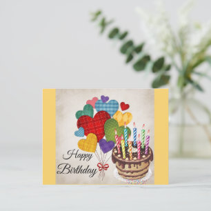 Carte Postale Happy Birthday Greeting