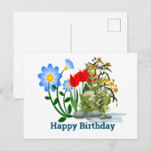 Carte Postale Happy Birthday Postcard (Devant / Derrière)